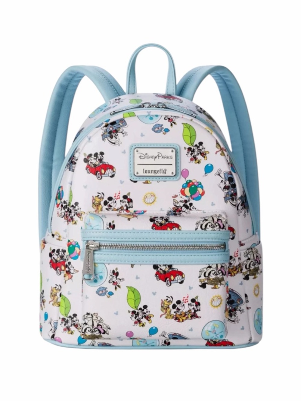 Disney Loungefly Mickey & Minnie Runaway Railway Mini Backpack - Picture 2 of 9